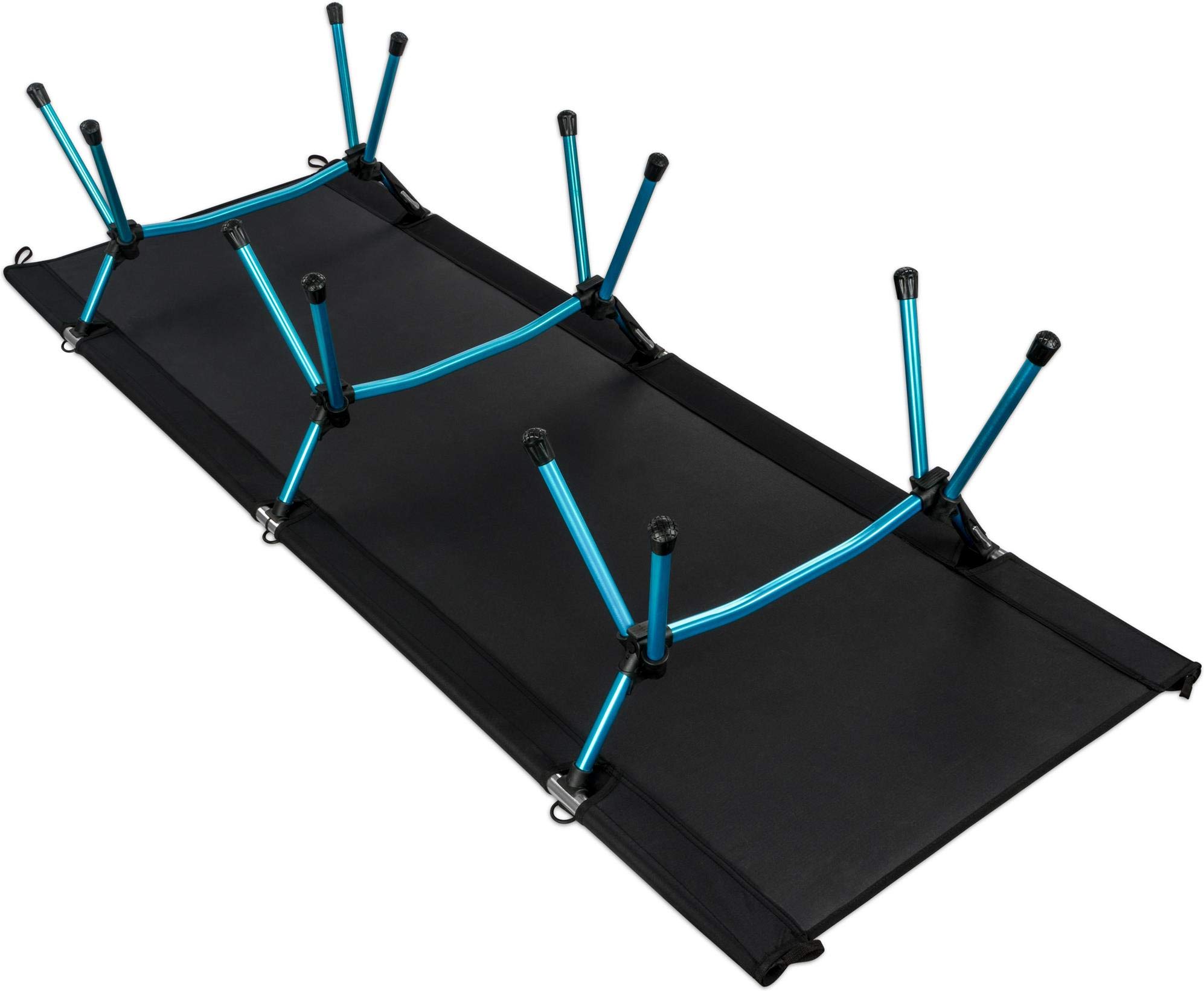 normani Ultraleichtes Kompaktes Campingbett Aluminium Klappbett Feldbett Reisebett nur 3167g Maximale Belastbarkeit 250Kg (551 lbs)