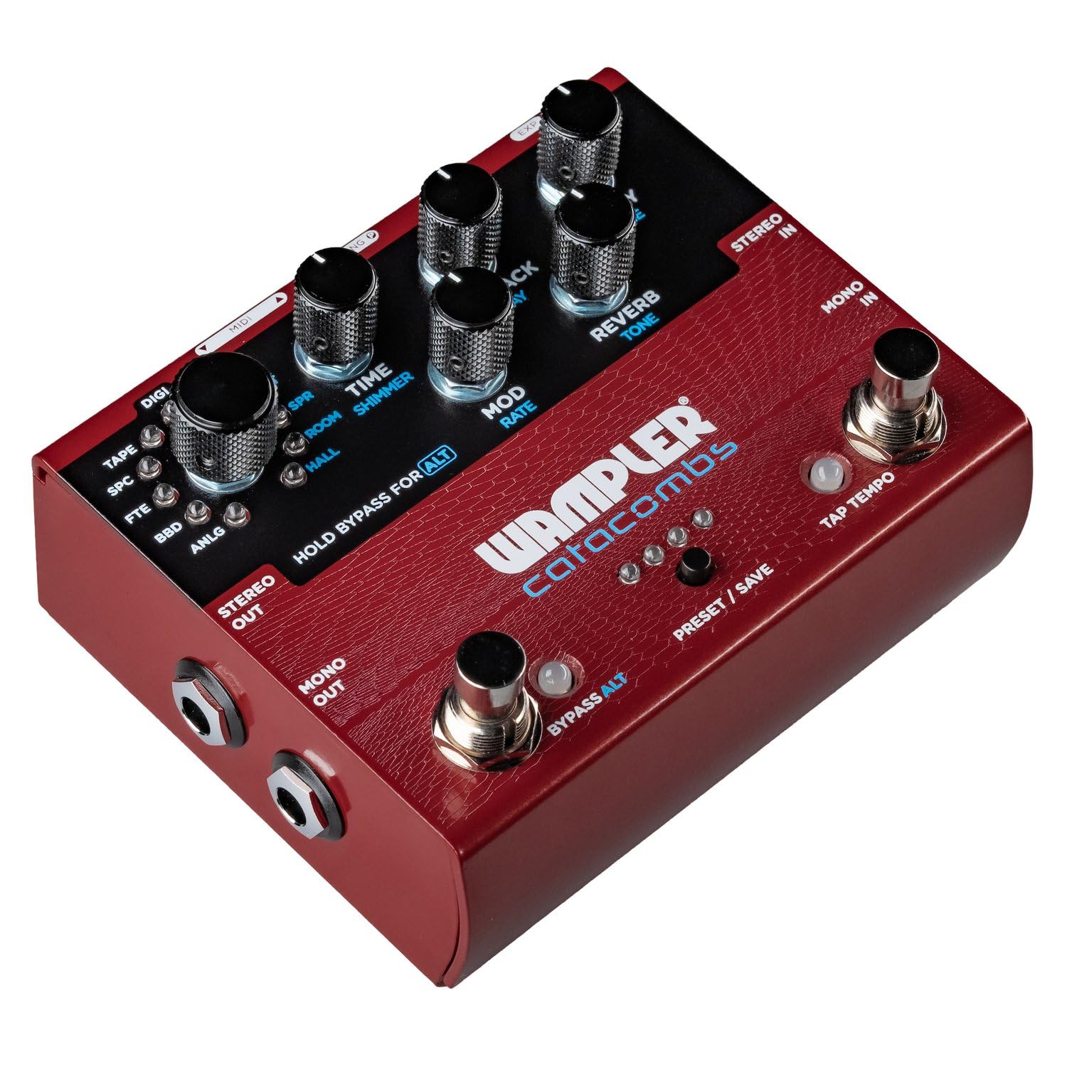 Amazon.com: Wampler Catacombs Reverb and Delay Pedal : Everything Else