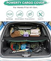 Vista 75 de Powerty Cubierta de Carga para Accesorios Kia Sportage 2023-2025 2026, Textura de Lona Cubierta Retráctil para Maletero Trasero de Carga de Equipaje