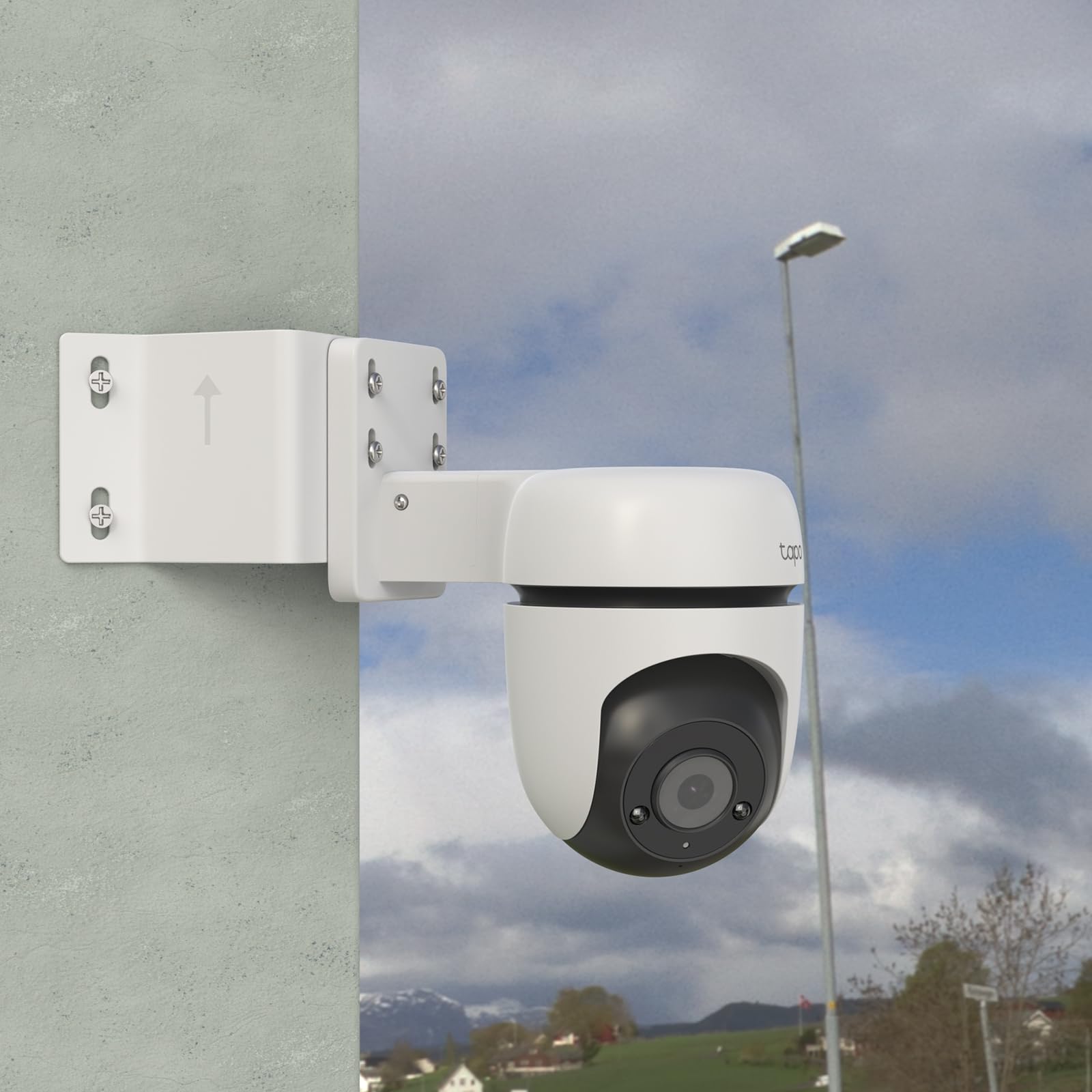 TIUIHU Corner Mount for TP-Link Tapo TC40/TC41/C500/C510W/C520WS/C530WS/C501GW/C51A/C52A Pan/Tilt Security Outdoor Camera - Image 4