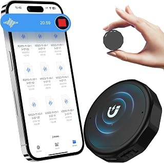 136GB Magnetic Voice Activated Recorder - Mulukusion 9800H Storage Voice Recorder with AI-Intelligent DSP 4.0 Noise Reduction, MP3 Records Recording Device for Lectures, Interviews, Meetings