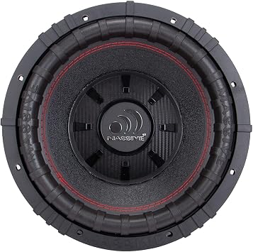 Massive Audio GTR122-12" 1000 Watts RMS / 1500w MAX Dual 2 Ohm Subwoofer with Grill