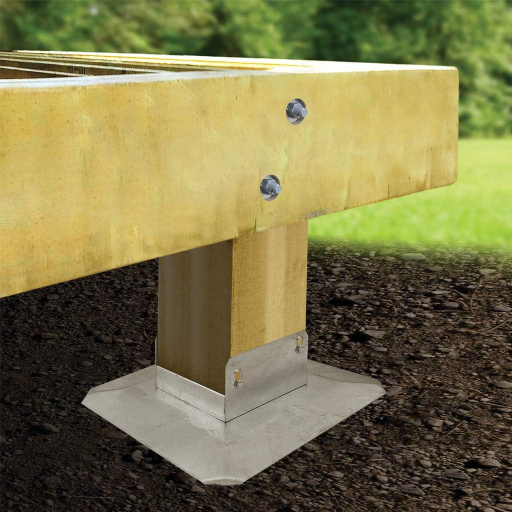 Titan Deck Foot Anchor 6 in. x 6 in. -36 in.