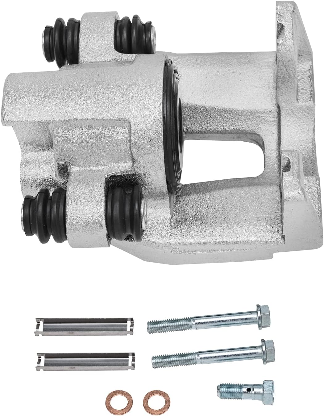 Detroit Axle - Rear 2pc Brake Calipers for Ford Explorer Sport Trac Jeep Liberty TJ Wrangler Lincoln Aviator Mercury Mountaineer, 2 Disc Brake Calipers Replacement