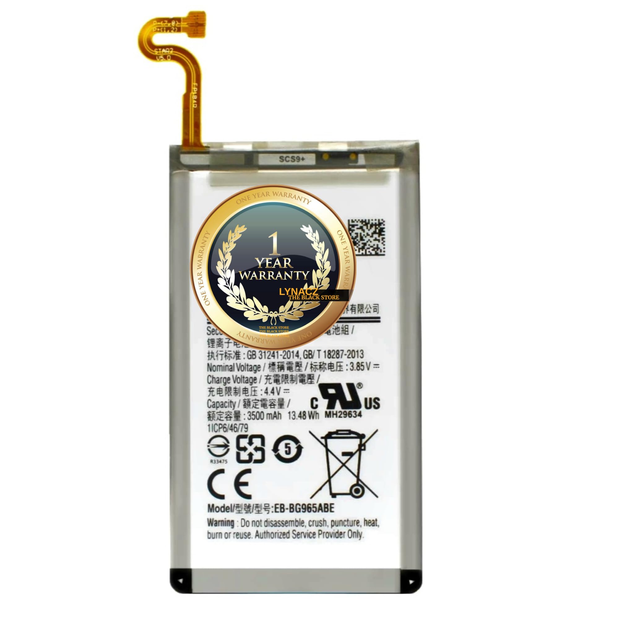Original BG965ABE-3500mAh Parts for Samsung S9+ Plus G9650 G96F with 1 Year Replacement Warranty (B0CX1NX2WR) Amazon Price History, Amazon Price Tracker