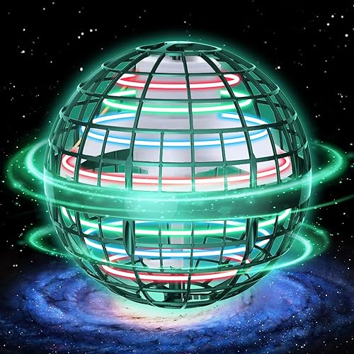 Miniatura 1 de Juguetes de bola de orbe volador de galaxia, bola boomerang mejorada 2024, globo cósmico para niños, adultos, niños y niñas, bola voladora giratoria