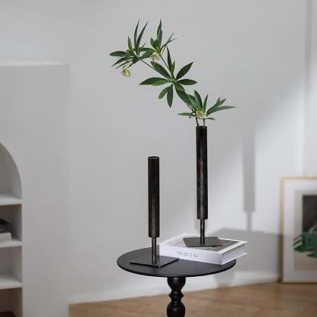 Amazon.com: Nambe Pebble Twist Bud Vase | 8-Inch | Vases for