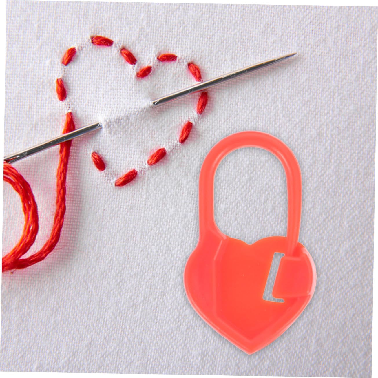 Tofficu 300pcs Crochet Locking Markers Knitting Safety for Yarn Craft Projects Easy to Use for Beginners and Professionals