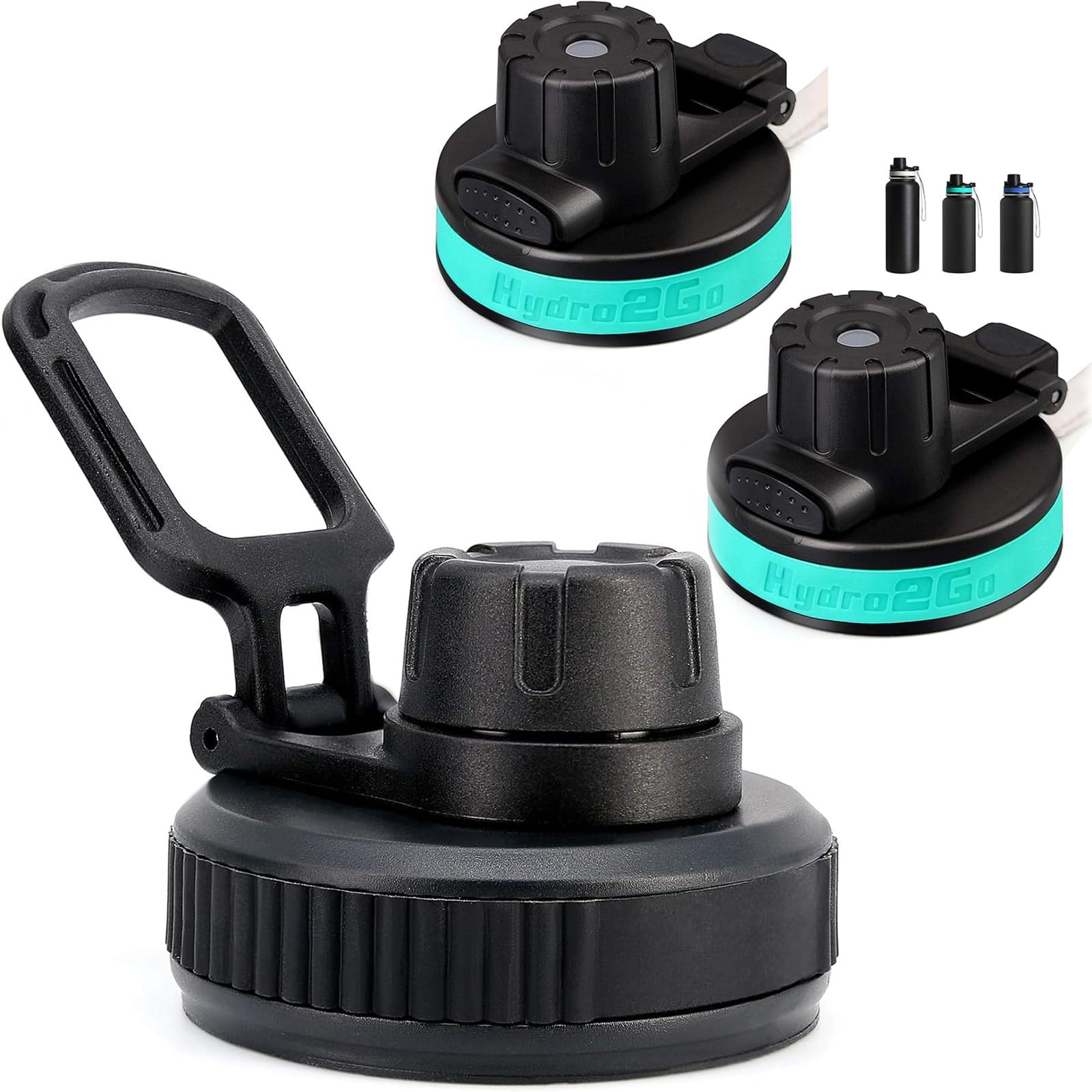 Spout Lid for Hydro Flask Wide Mouth and 2 pack Flip Lid for Hydro flask Wide Mouth