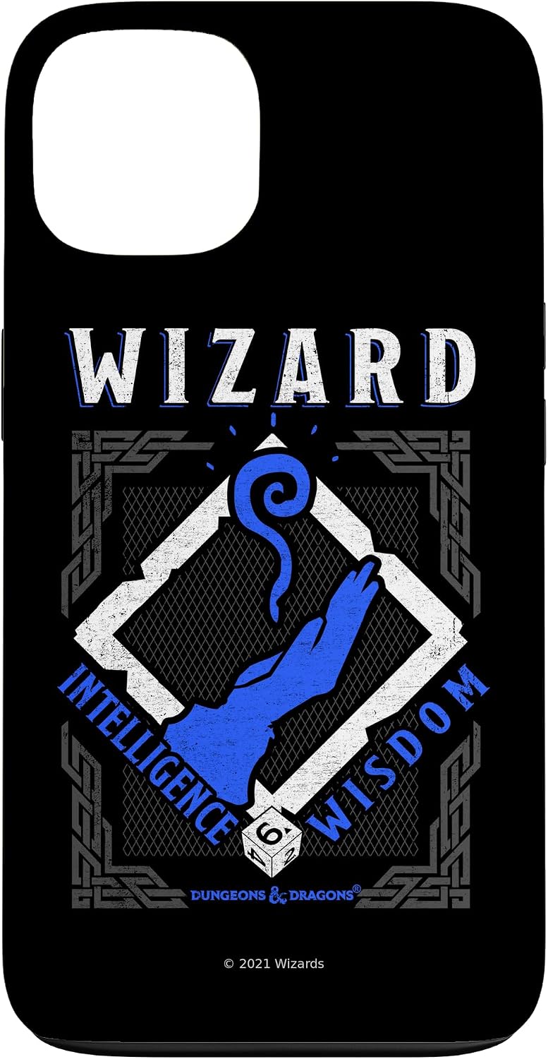 Dungeons & Dragons Wizard Intelligence & Wisdom Case for iPhone SE (2020) / 7 / 8