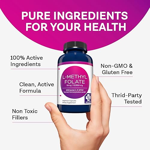 Miniatura 7 de MD Life L-metilfolato 10 mg - 30ct