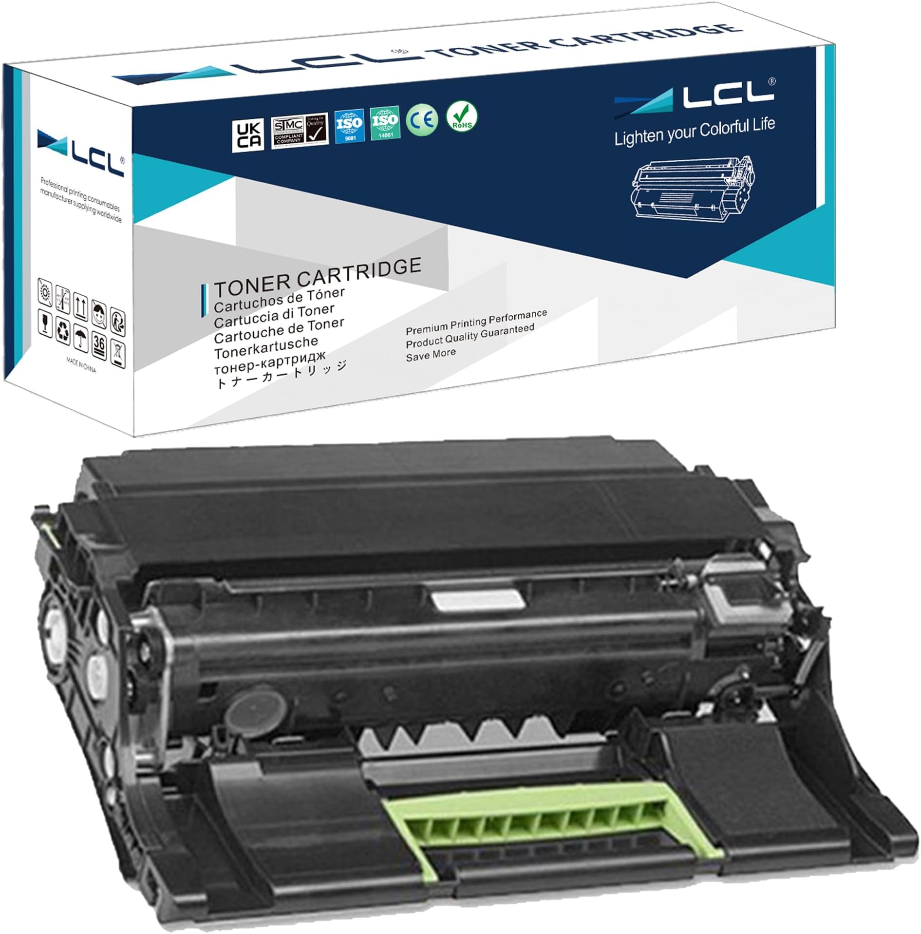 Tambour noir Lexmark 55B0ZA0 compatible