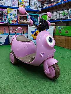 فيزبا ركوب للأطفال - كهربائيه - لون بينك - مناسبة حتى 5 سنوات