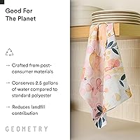 Vista 3 de GEOMETRY Kitchen Tea Towels - Quick Dry Microfiber Dish Towels for Kitchen Sleepy Fields, 18" x 30" 1 Pack