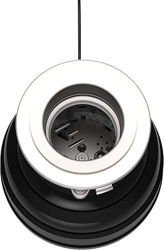 Miniatura 37 de Waste Maid 10-US-WM-158-3B - Sistema de molienda de residuos de alimentos de acero inoxidable antiatascos, 1/2 HP estándar, negro