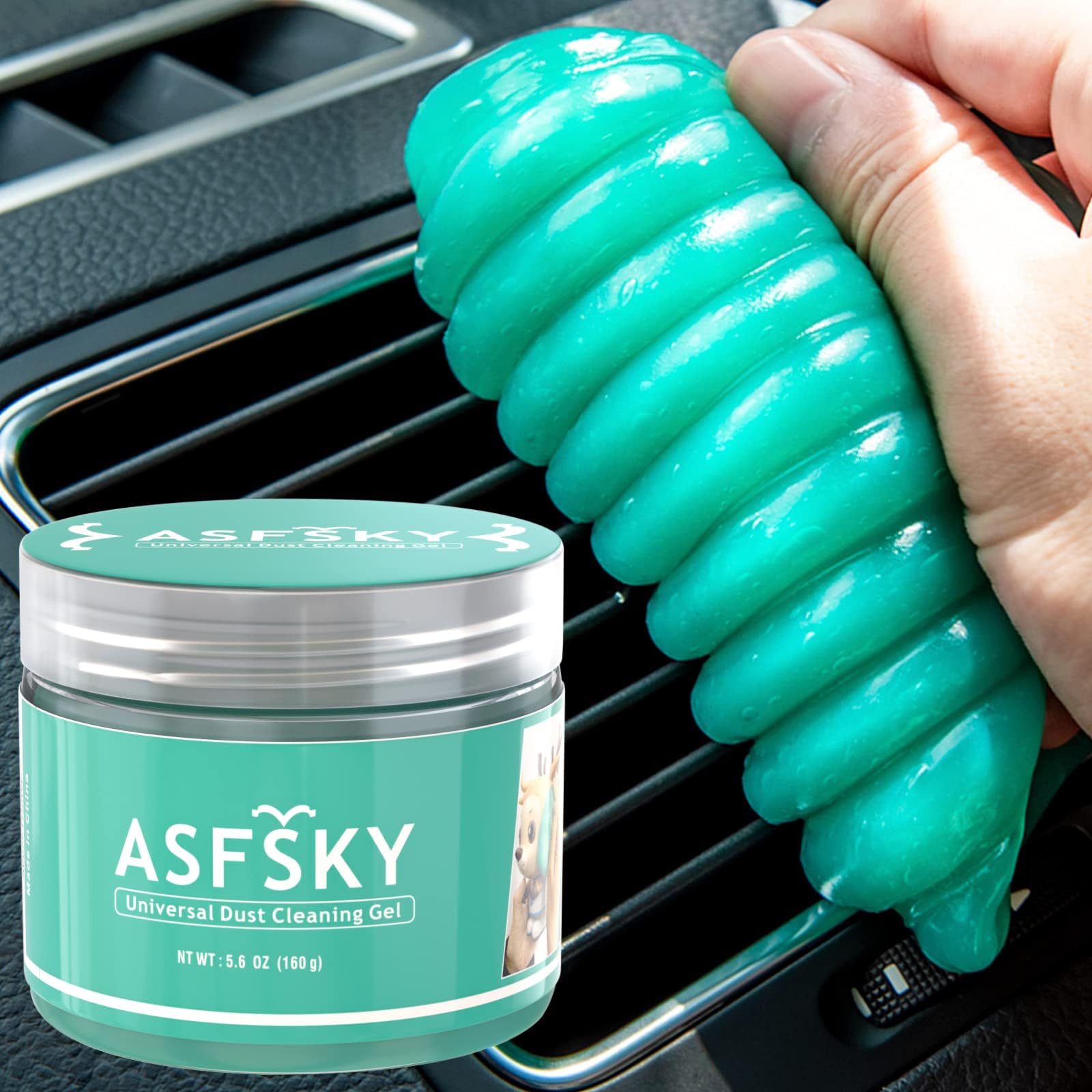 Cleaning Gel for Car Detailing Putty Laptop Keyboard Cleaner 2020 Upgraded New Car Slime Cleaner Auto Interior Dust Cleaner for Car Vents Cleaning Supplies Home Electronics Cleaner Remove Dust