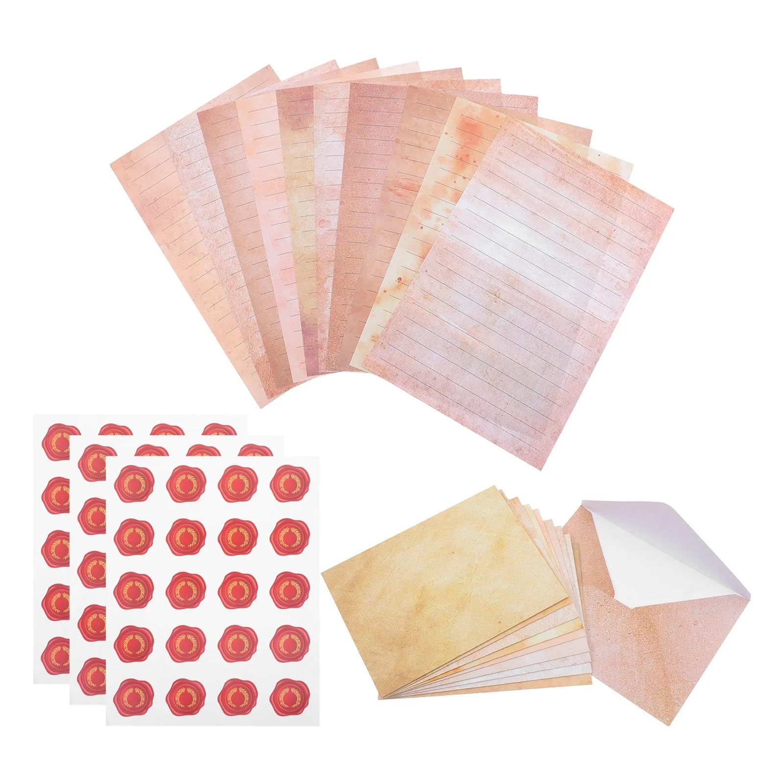 Vintage Briefpapier 3Set Vintage Briefpapier-Set
