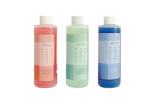 Miniatura 2 de Apera Instruments AI1115 Kit de solución tampón de calibración de pH (7.00, 4.00, 10.01), 8 oz. para cada uno, NIST trazable