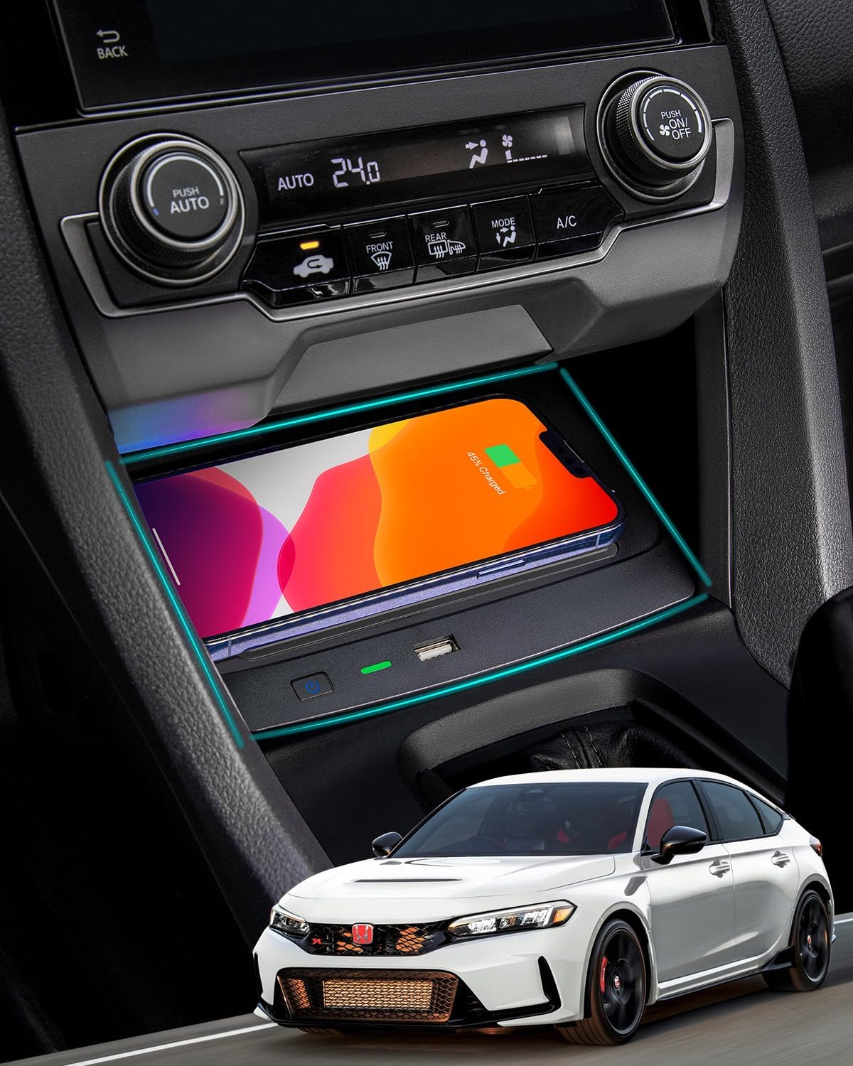 CarQiWireless Wireless Charger for Honda Civic