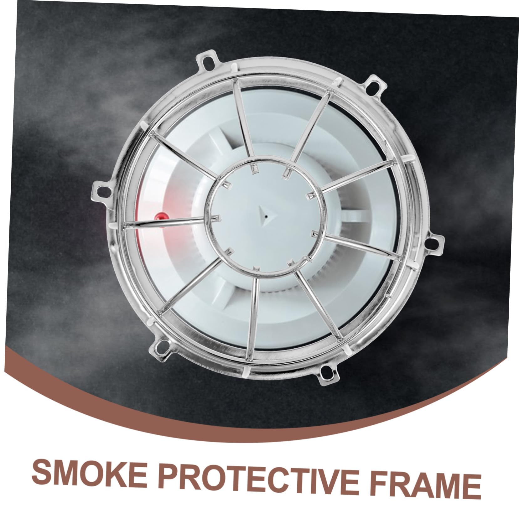 4 Piezas Protector Metálico para Detectores de Humo y Sistemas contra Incendios Resistente para Alarmas Fácil Instalación para Hogar Oficina Industria de Unidades