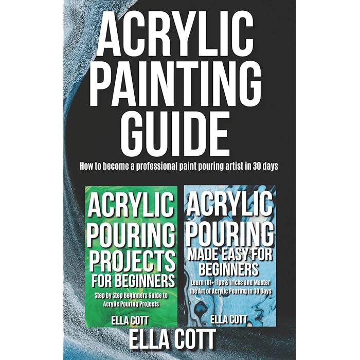 Buy ACRYLIC PAINTING GUIDE How to A Professional Acrylic Paint