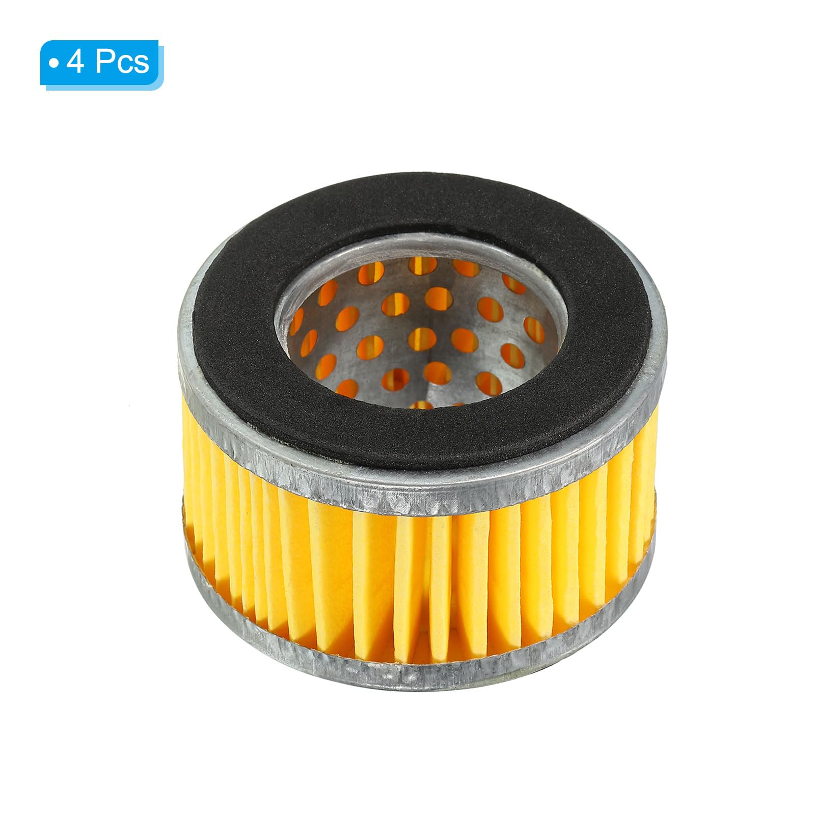 PATIKIL Replacement Compressor Air Filter Element, 4 Pack Intake Paper Filter for Air Compressors - Image 3