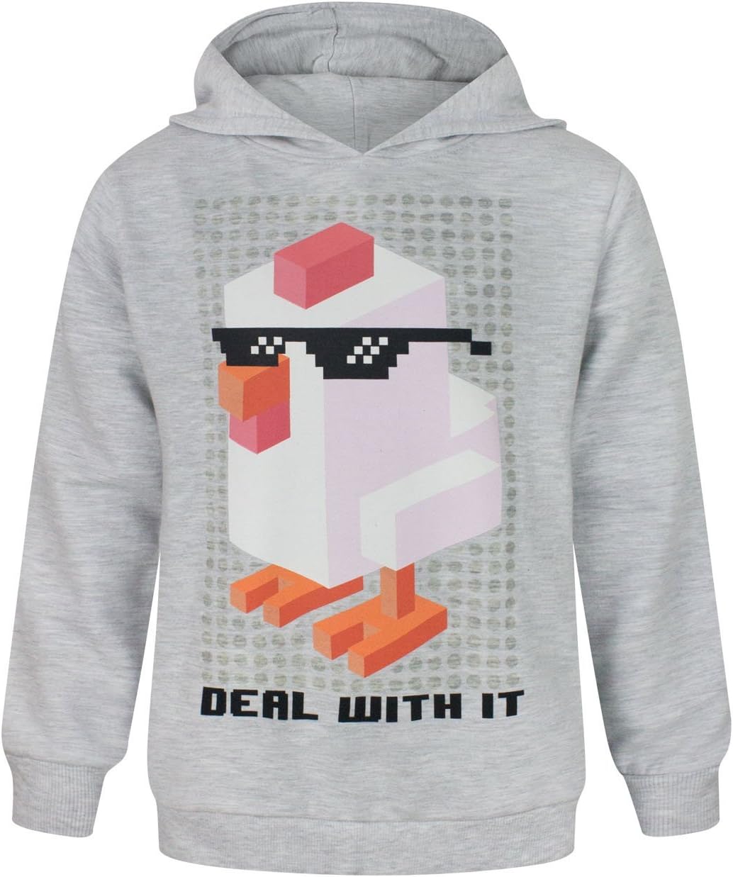 Noisy Sauce Crossy Road Deal with It Unisex Kid's Hoodie (7-8 Years)