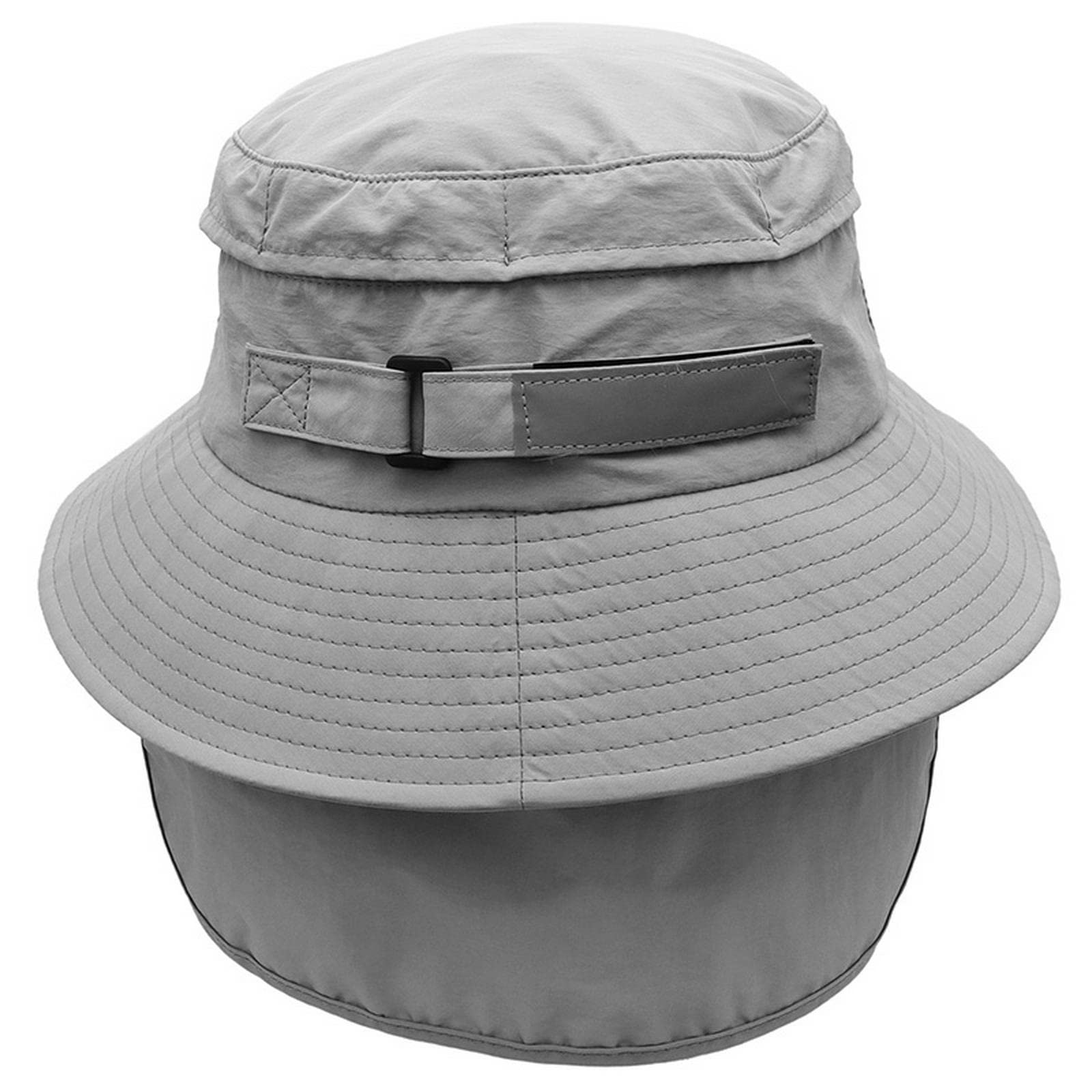 MOGSA Sombrero de pescador para hombre, sombrero de surf en ala transpirable, sombrilla, playa, sombrero fresco a prueba de viento