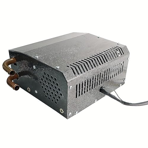 Miniatura 7 de Interruptor de montaje hidrónico de diseño compacto de 12 V, 4 rejillas de ventilación frontales, ventilador de 3 velocidades, flujo de aire de 80