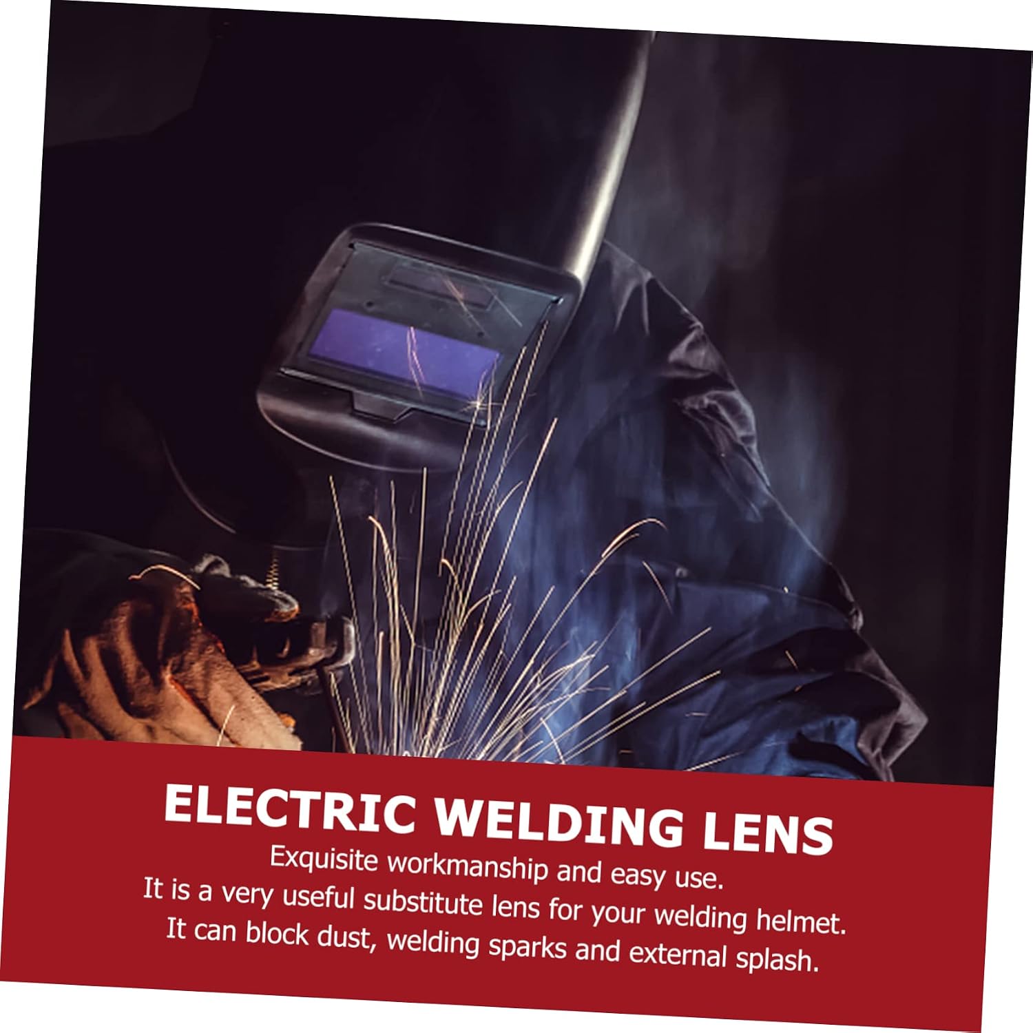 Glass Material Welding Protective Lens Replacement for Welding Helmets 20pcs Set