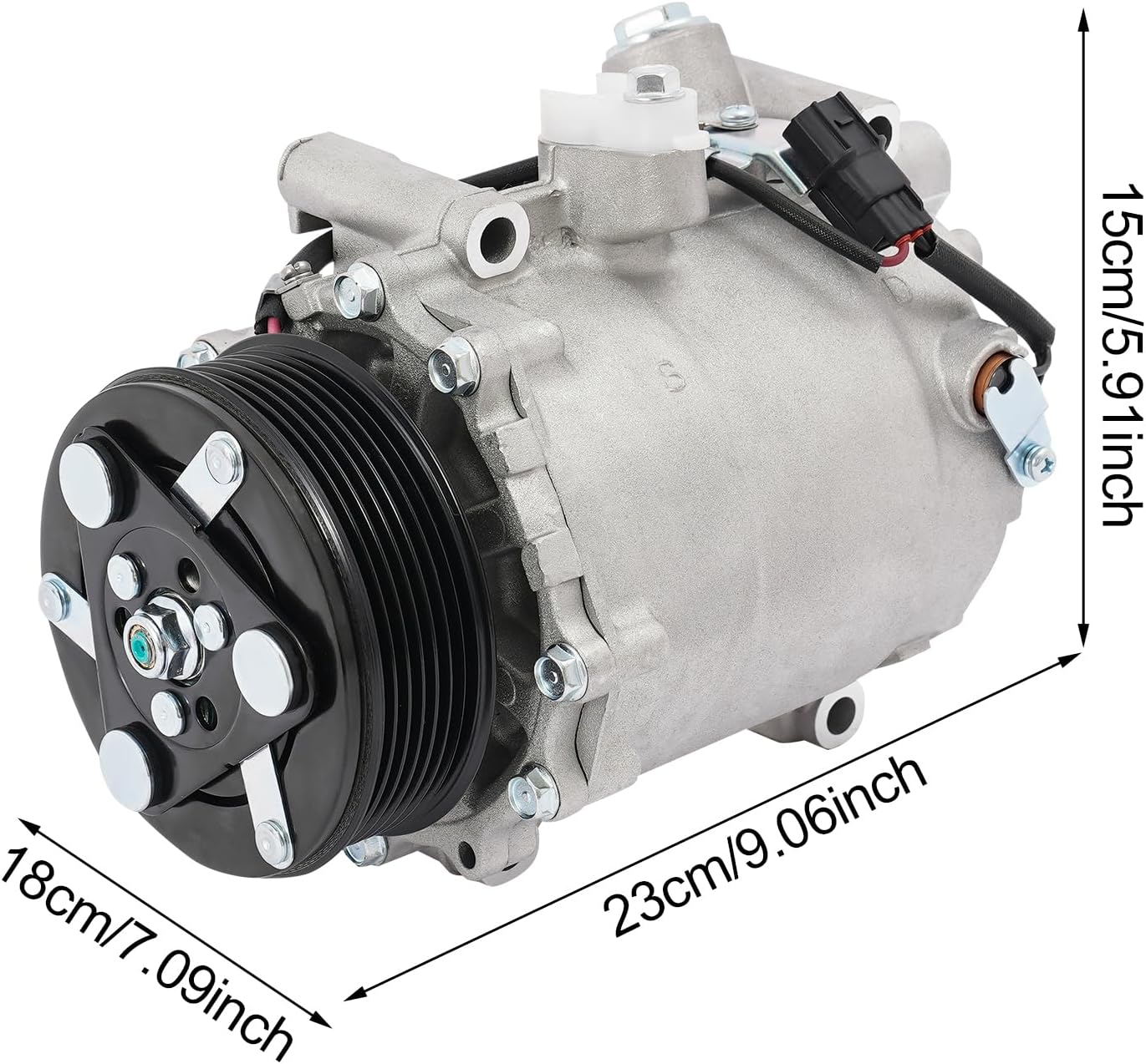 Air Conditioning Compressor for Honda CR-V 2.4L 2007-2015,for Acura RDX 2.3L 2007-2012, for Honda Civic 2.4L 2012-2014,for Acura Ilx 2.4 L 2013-2015 CO 4920AC,38810RWCA03,4920U1,4921U1