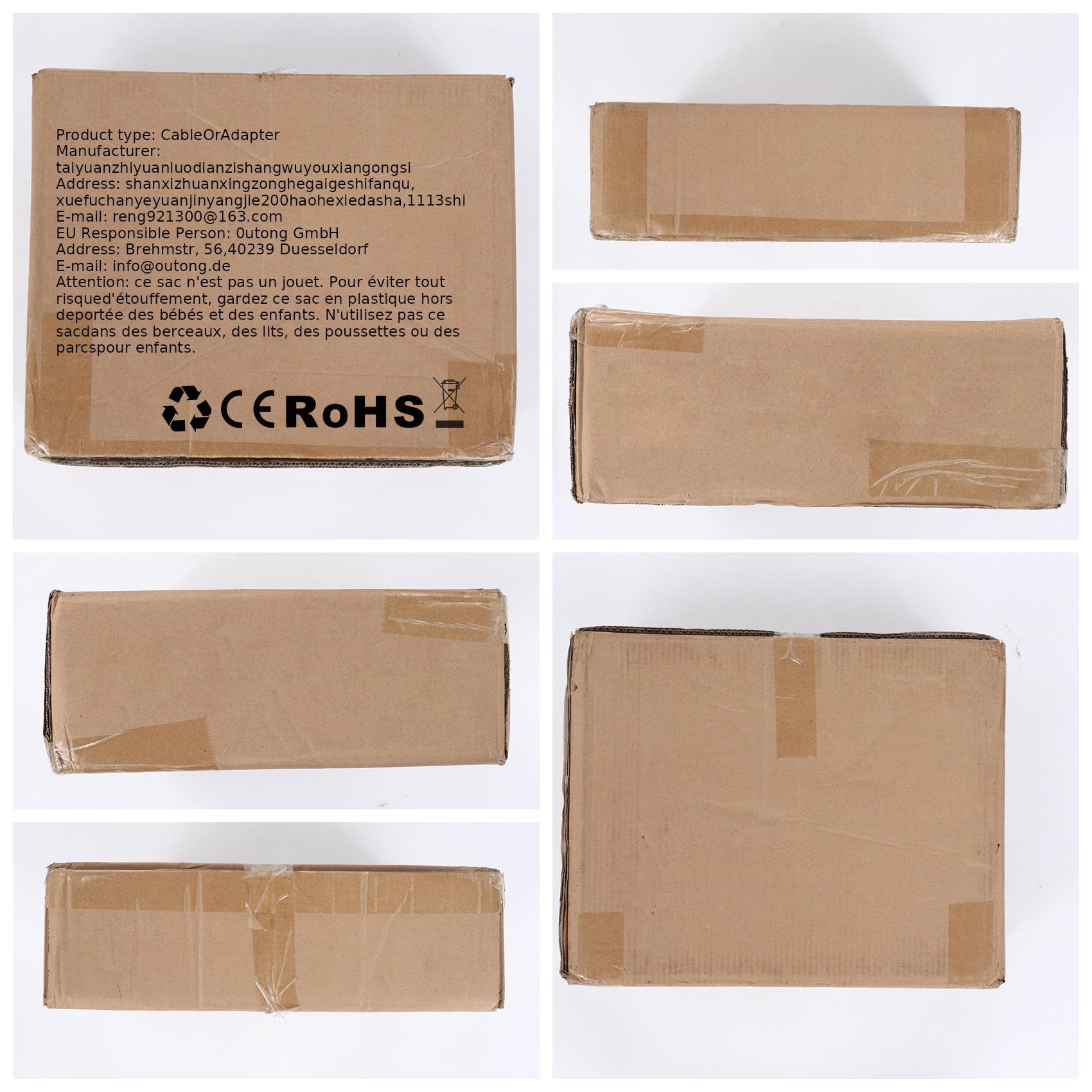 4X 2.4Ghz Antenne WiFi 25Dbi Rp SMA Câble Modem Modulaire Amplificateur Directionnel Antenne sans ExtÉRieure