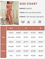 Vista 5 de Conjuntos de 2 piezas para mujer, conjuntos de suéter, chaleco de punto, pantalones de cintura elástica