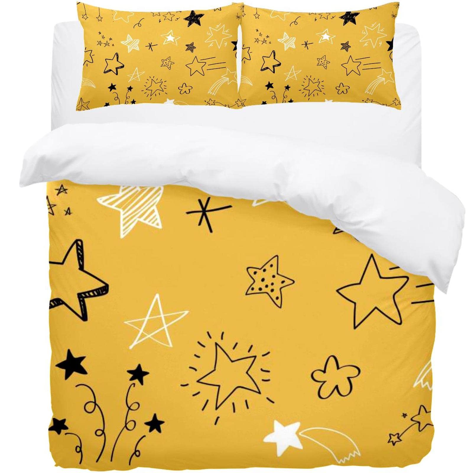 Parure de lit cocon avec housse de couette douce pour chambre parentale cosy
