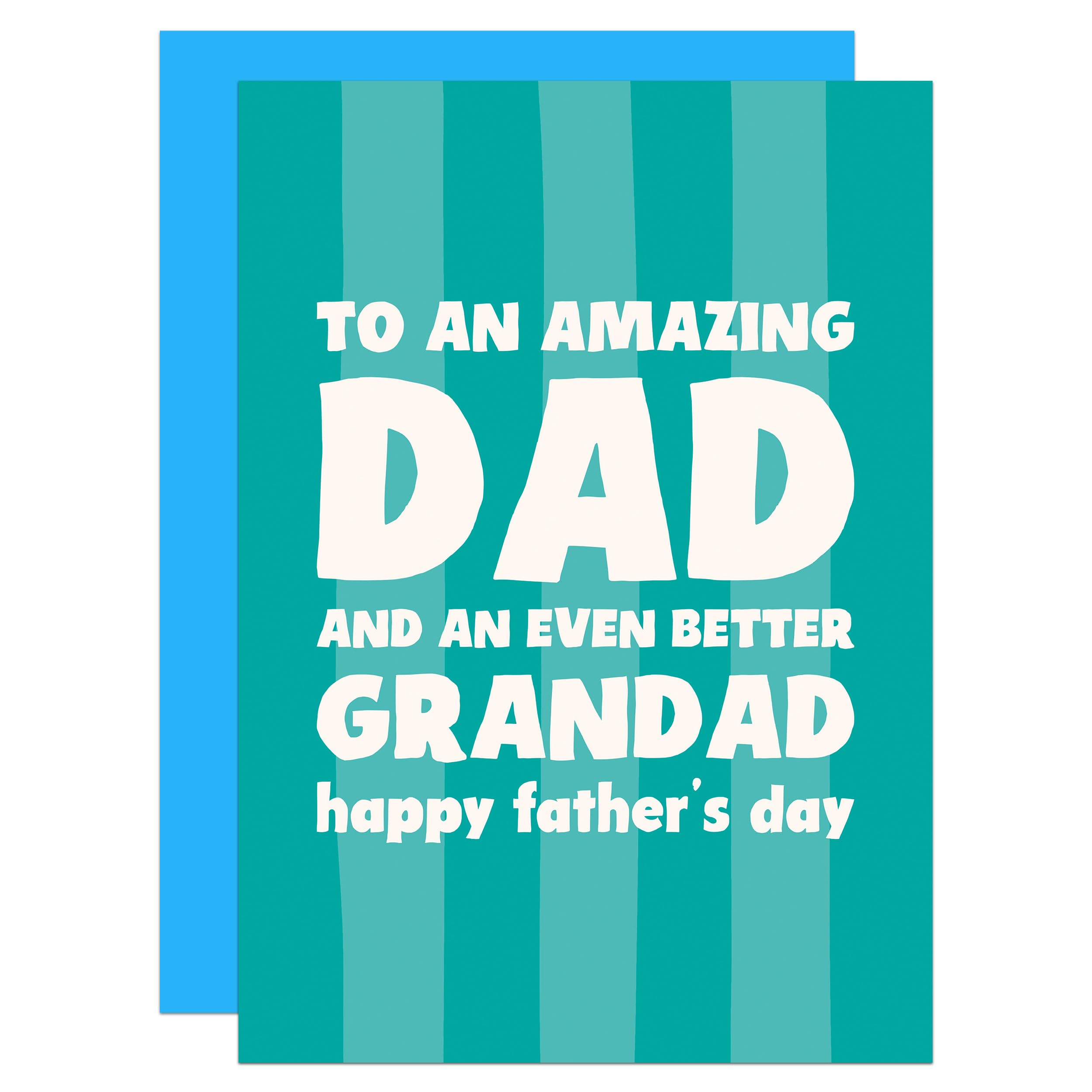 Funny Dad & Grandad Father’s Day Card, Grandfather Fathers Day, From Grandchildren (Grandad)