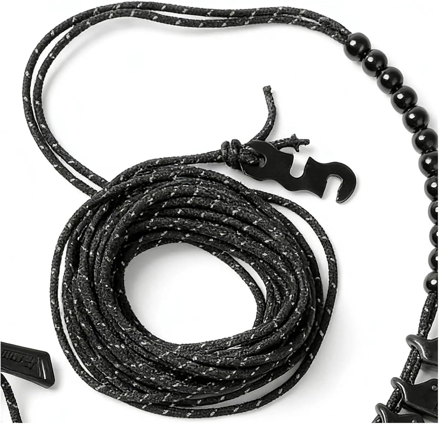 Portable Clothesline Reflective Drying Rope with Clips Travel Clothes Line for Cruise for Camping Accessories
