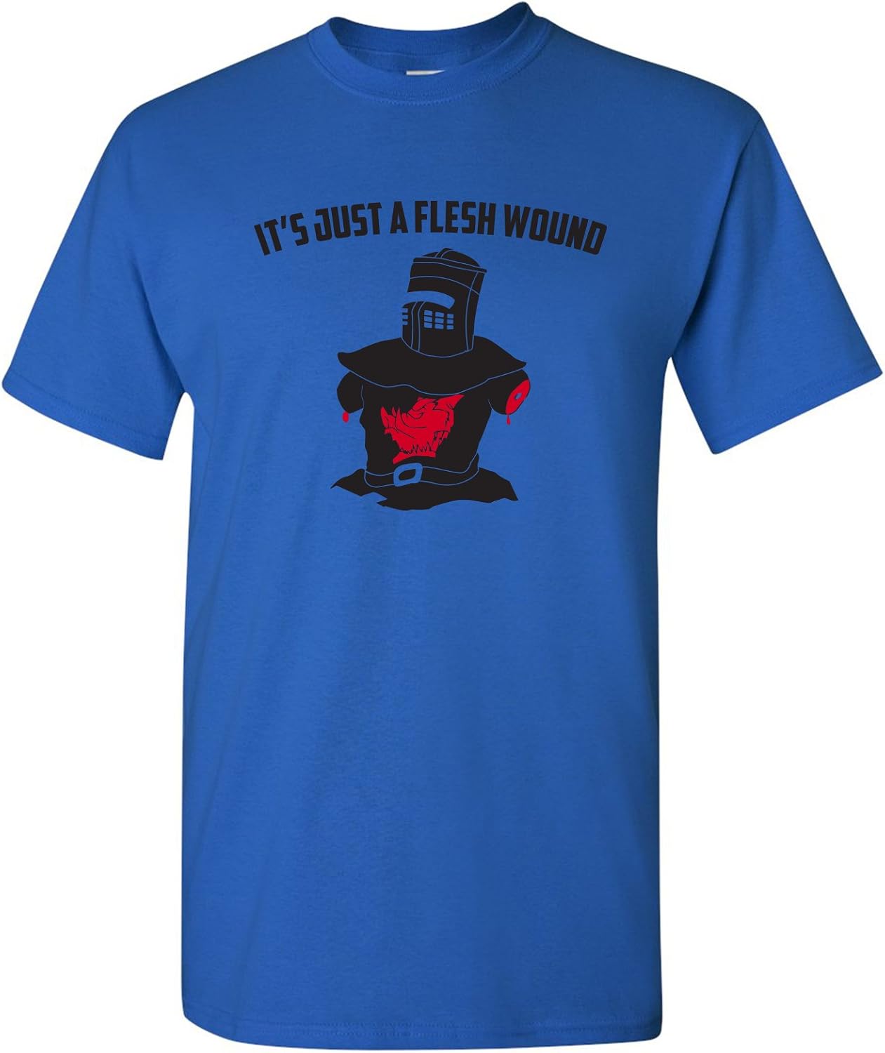 It's Just A Flesh Wound - Funny Black Knight Comedy Movie Parody Graphic T Shirt