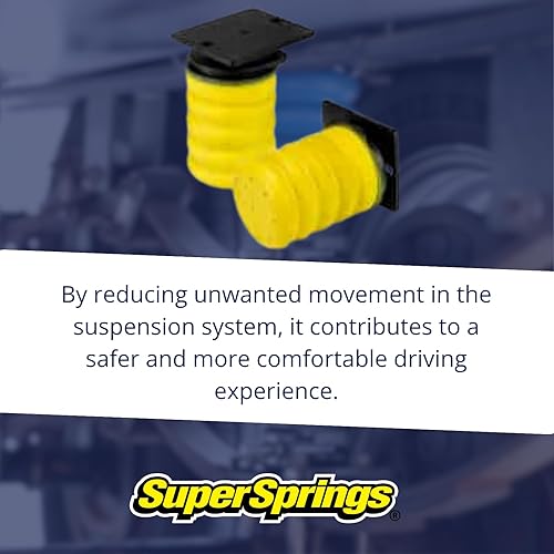 Miniatura 5 de SuperSprings SSR-312-54 | SumoSprings Trasero para Dodge RAM 2500|3500, Amarillo