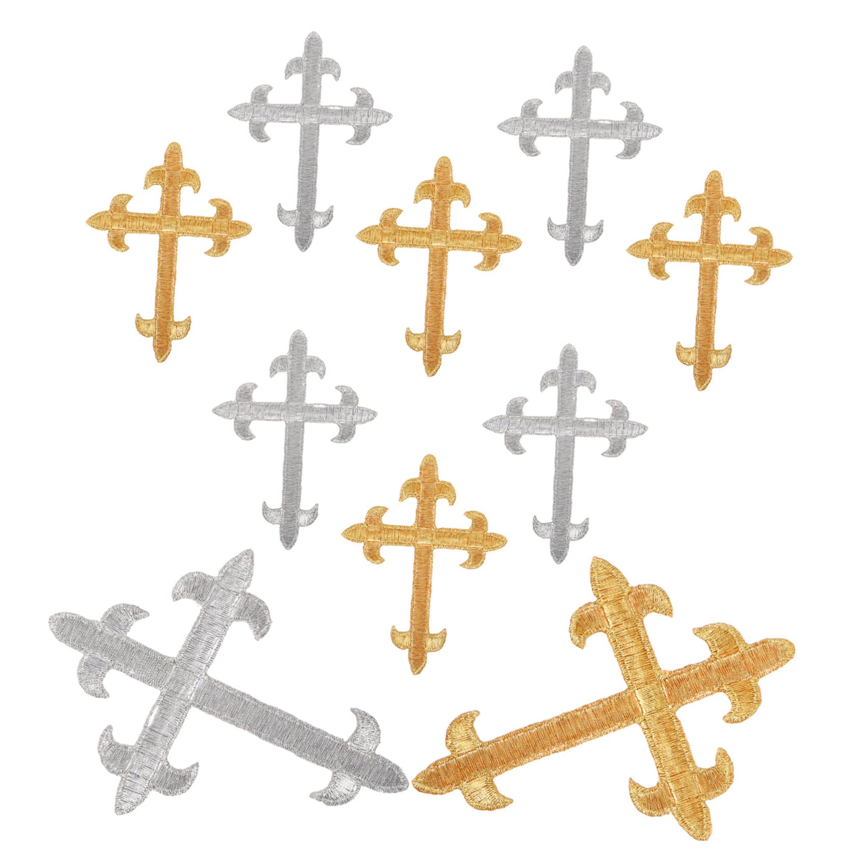 SEWACC 50piezas Parches De Hierro Decorativos Forma De Parche De Para Ropa Sombreros y Accesorios De Bricolaje Para Reparar y Embellecer y Bolsos