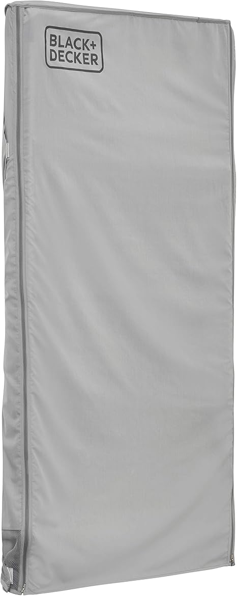 Black Decker sechoir a linge chauffant 3 etages housse roulettes