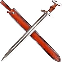 Vista 1 de Armory Replicas™ Colección de espadas de acero de Damasco vikingo y anglosajón de espada completa