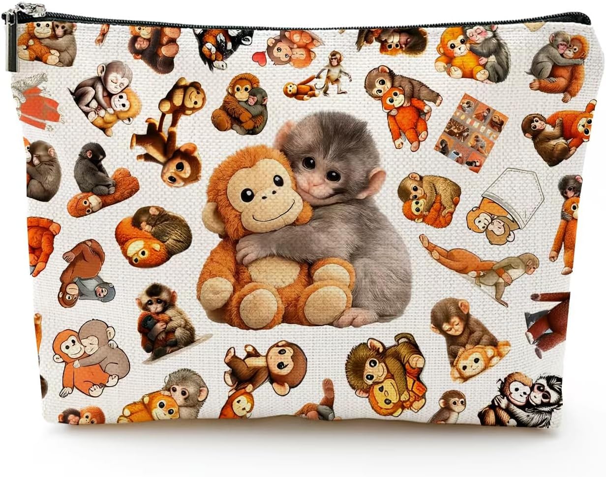 Dachshund Gifts for Women, Dachshund Gifts Makeup Bag for Dog Lovers, Weiner Dog Gifts for Women Cosmetic Bag with Zipper, Birthday Valentine's Day Gift