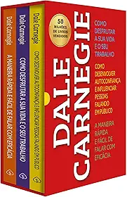 Box Dale Carnegie - Autoconfiança, Oratória e Produtividade - 3 Livros de Desenvolvimento Pessoal