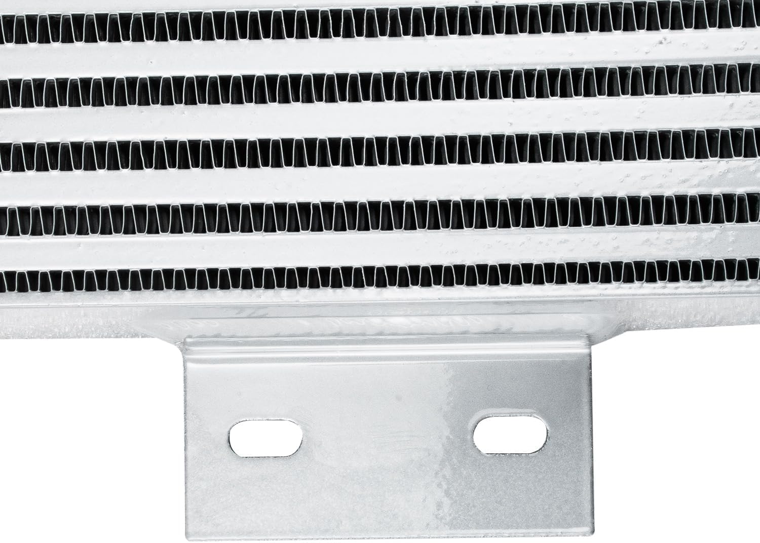 Universal Aluminum Twin Turbo Intercooler 24"x9"x3.5" Bar & Plate Design Custom (2 In/1 Out) SL Silver