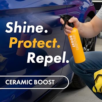 XPEL Ceramic Boost Spray Coating, 16oz - Silicon Dioxide Car Detailing Spray, Beads and Repels Water, Dust, Lint, and Protects Against Debris - Safe for Cars, Trucks, Motorcycles, RV's & More