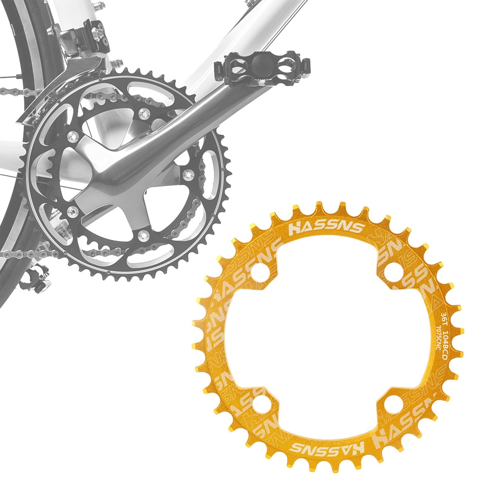 VELURA SYDL Bike Chainring BCD 104mm for 8/9/10/11/12 Speed Chain