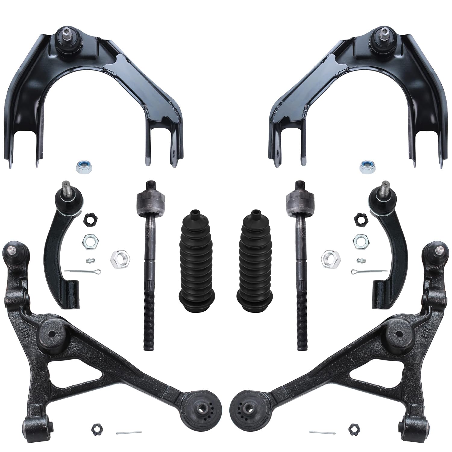 Detroit Axle - 10pc Front End Suspension Kit for 1995-2006 Dodge Stratus
