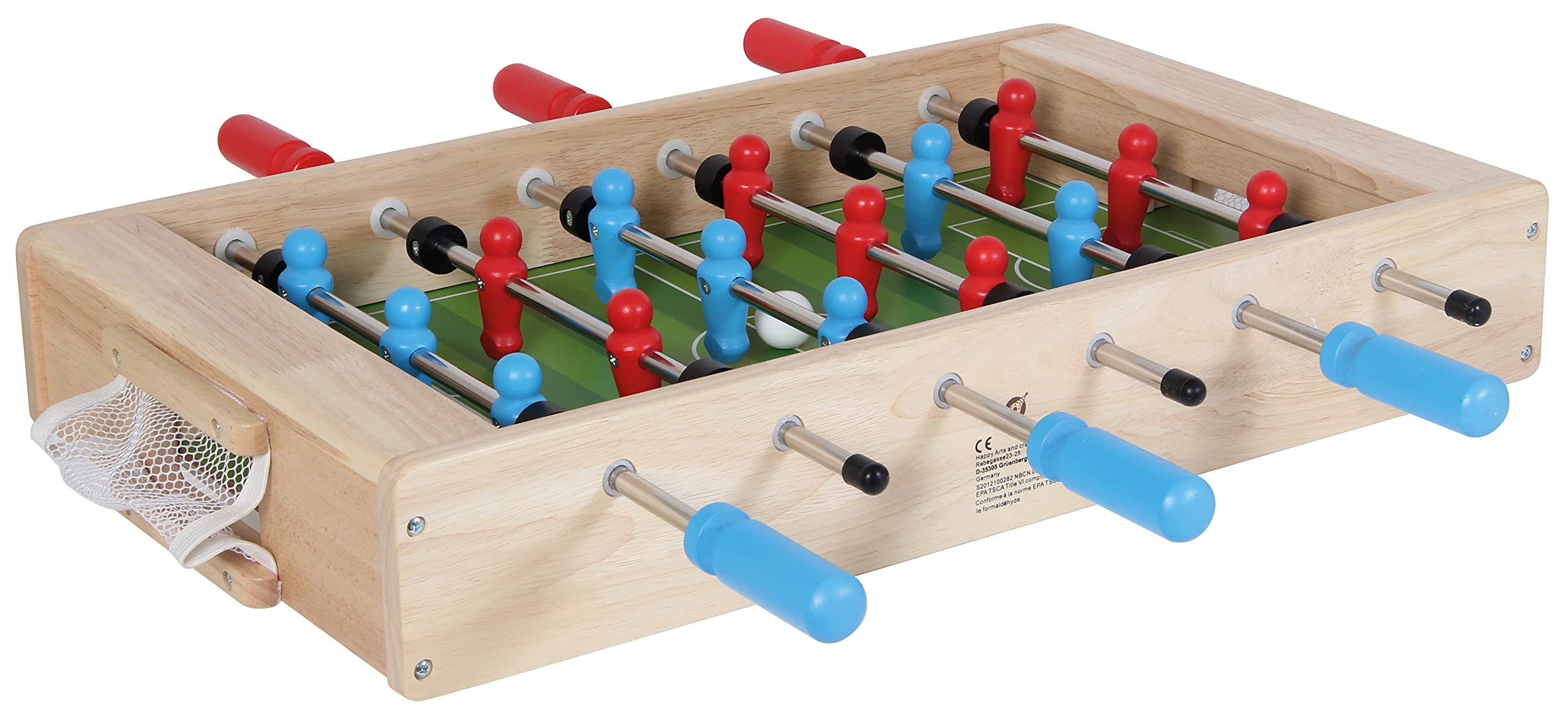 Bartl 112425 Pintoy Mini 2 in 1 Tischfußball und Hockey