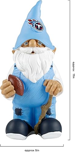 Miniatura 33 de NFL Resin 11.5" Team Logo Outdoor Garden Statue Gnome