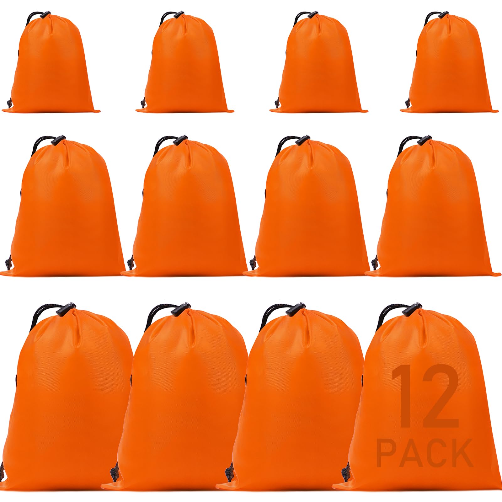 iMucci Upgrade Waterproof Drawstring Bag Sack Nylon Bag Ditty Bag for Gym Traveling, Hiking, Yoga, Shopping